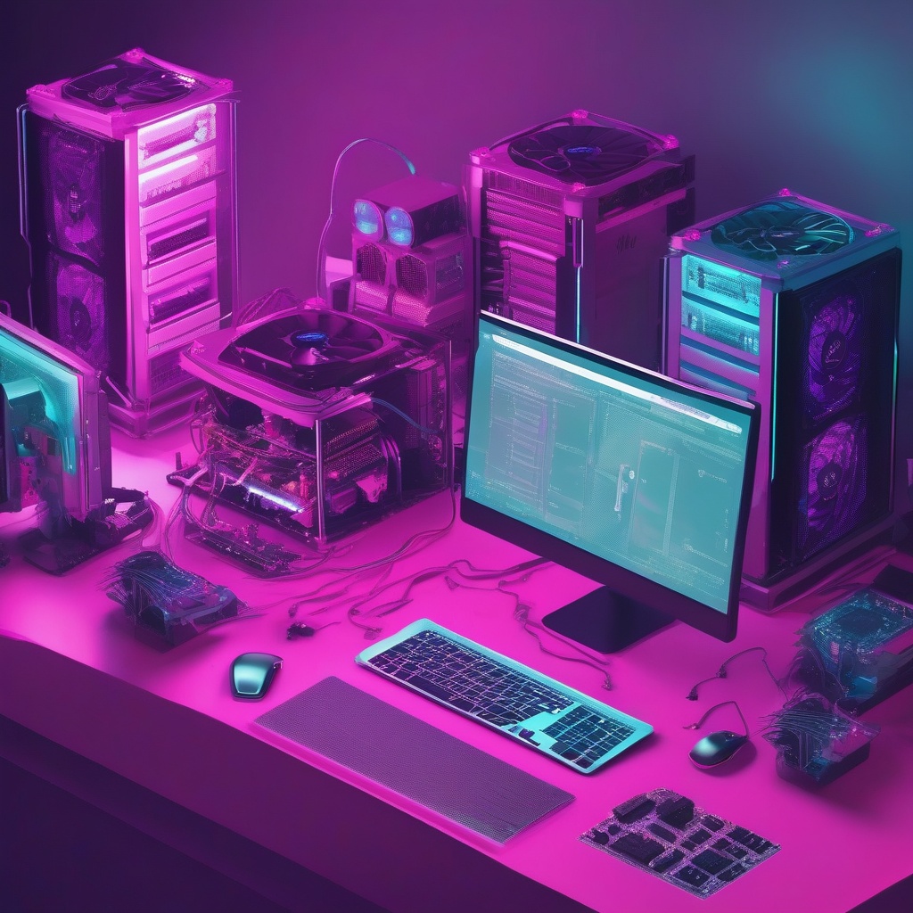 Configuración de ordenador para minar criptomonedas