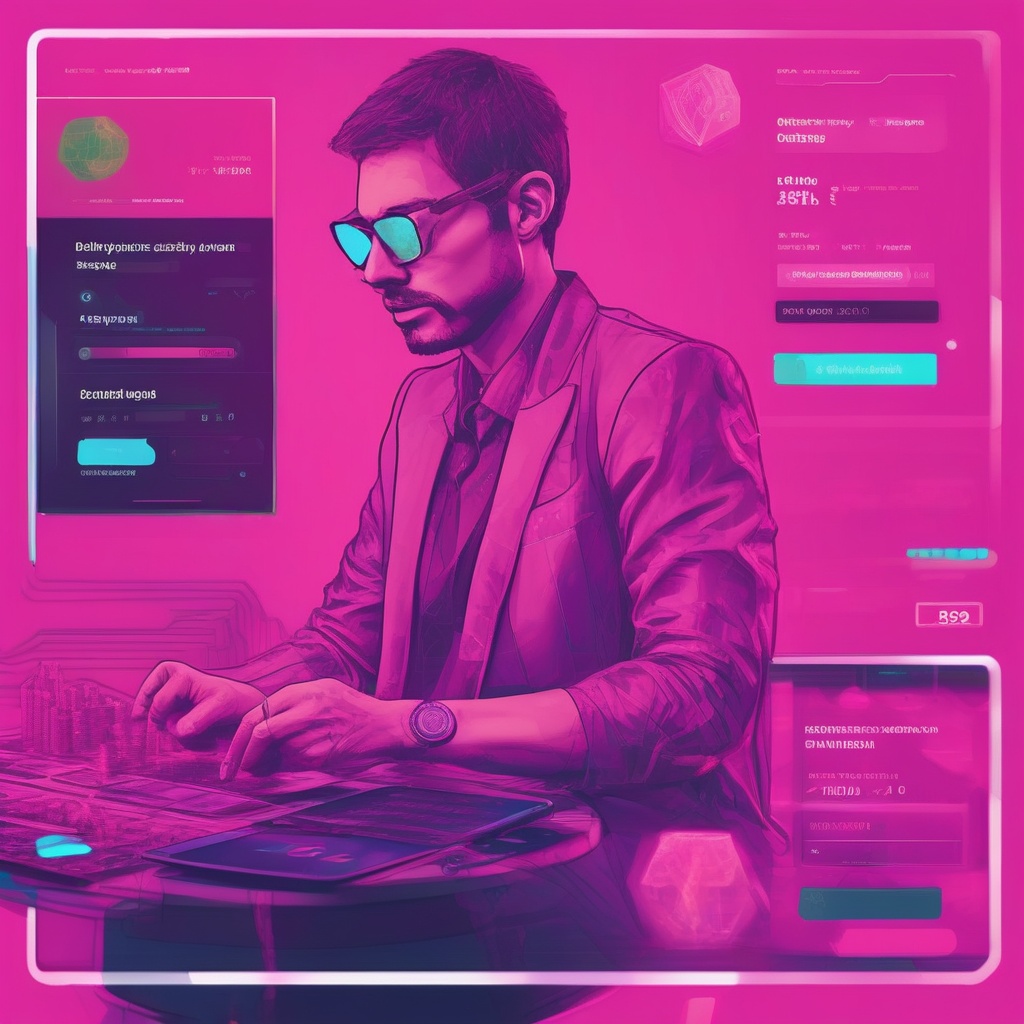 interfaz de usuario de intercambio de criptomonedas