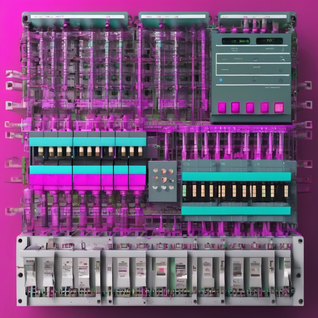 controlador programable de automatización industrial