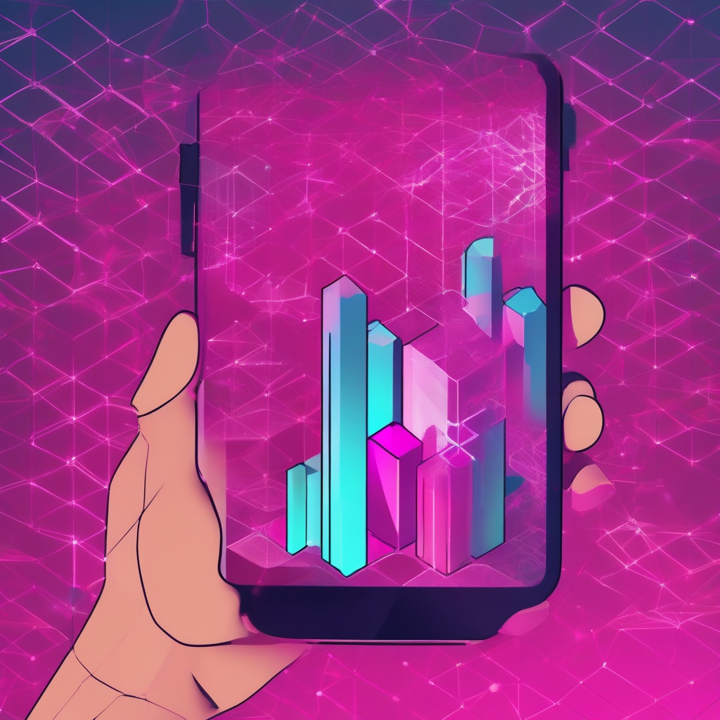 transacción de token de datos en blockchain