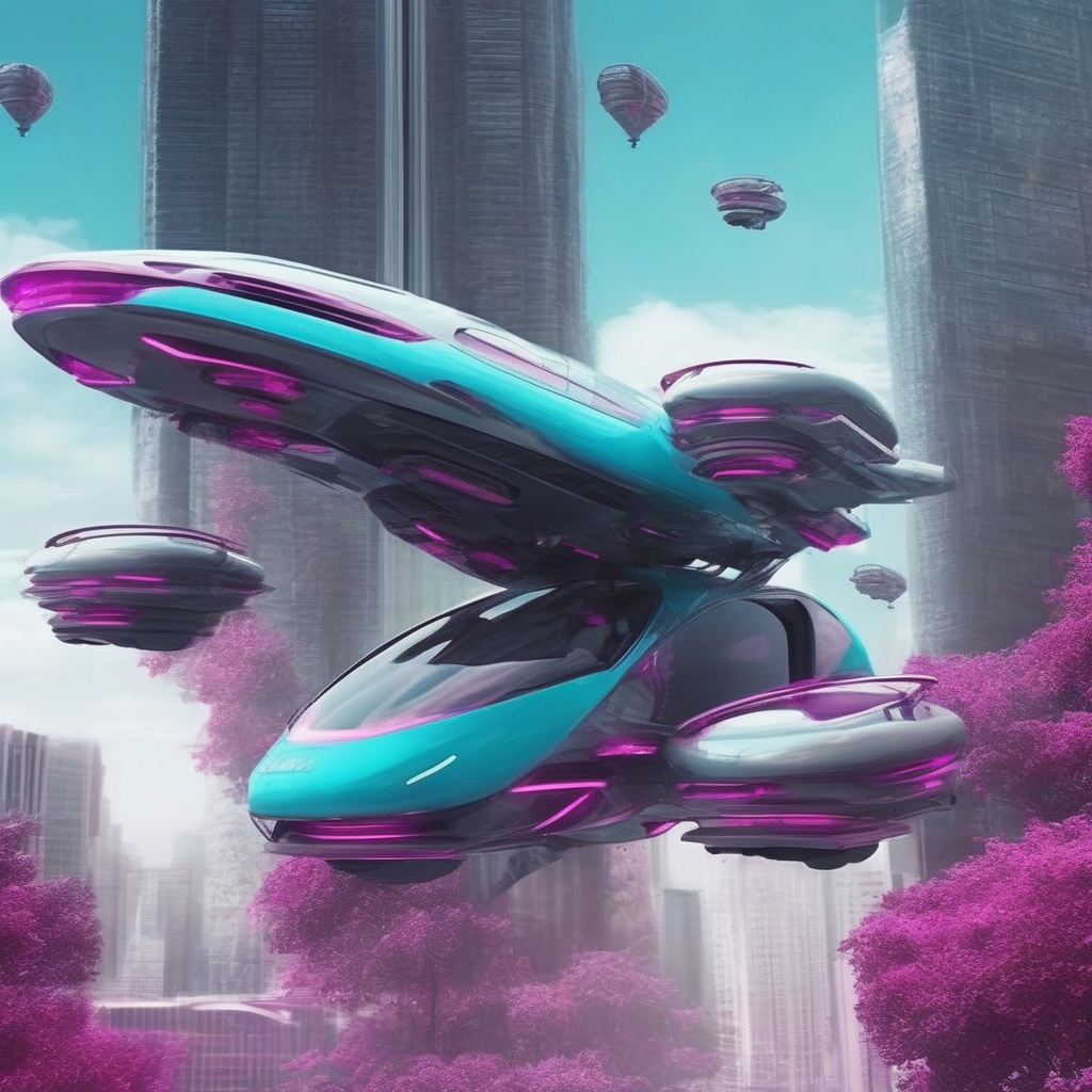 Vehículos voladores futuro urbano