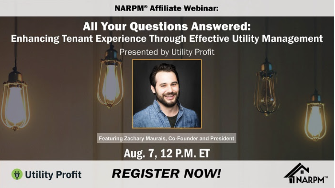 NARPM: Utility Management to Improve Move-In Operations and Boost Profits