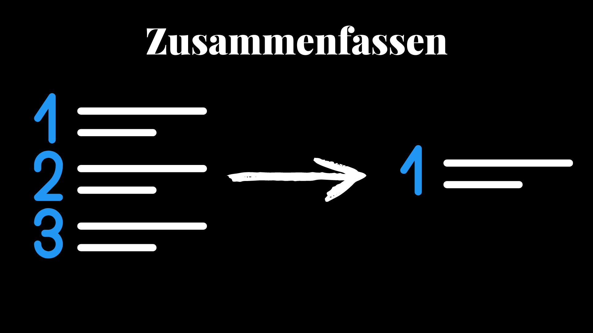 Zusammenfassen