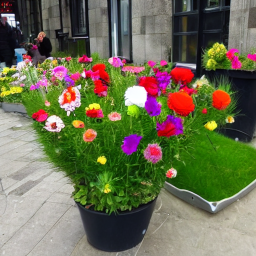 blumen gezeichnet