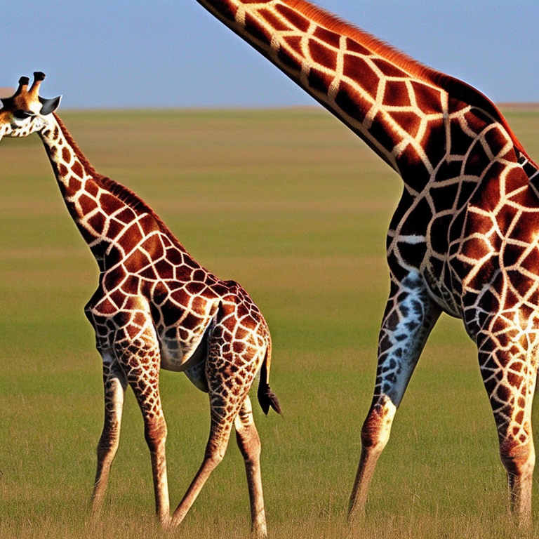 bilder von giraffen