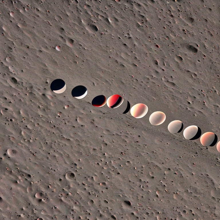 bilder von der mondfinsternis