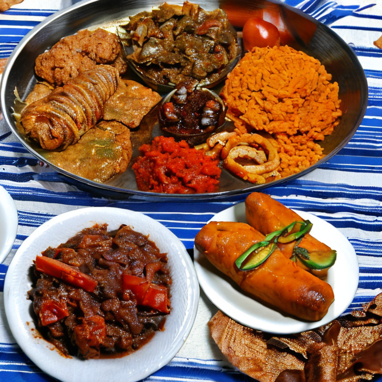 Bilder von afrikanischen Gerichten