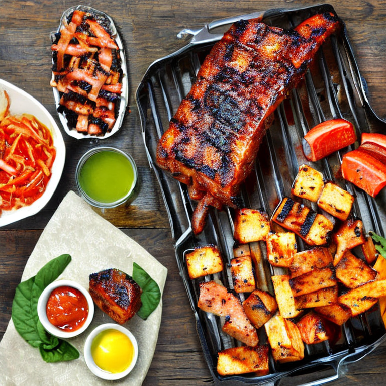 Bilder von Grillgerichten