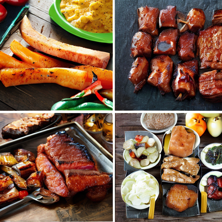 Bilder von Grillgerichten