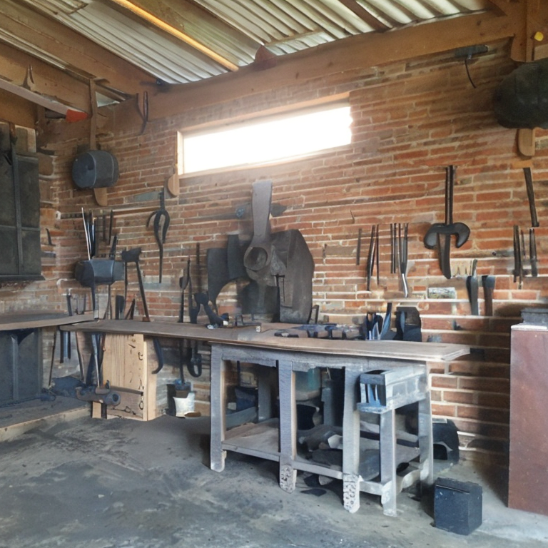 Bilder von Schmiedewerkstätten