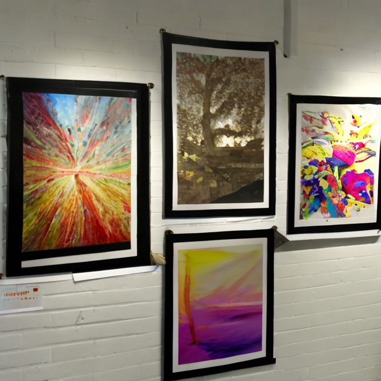 Bilder von Kunstausstellungen