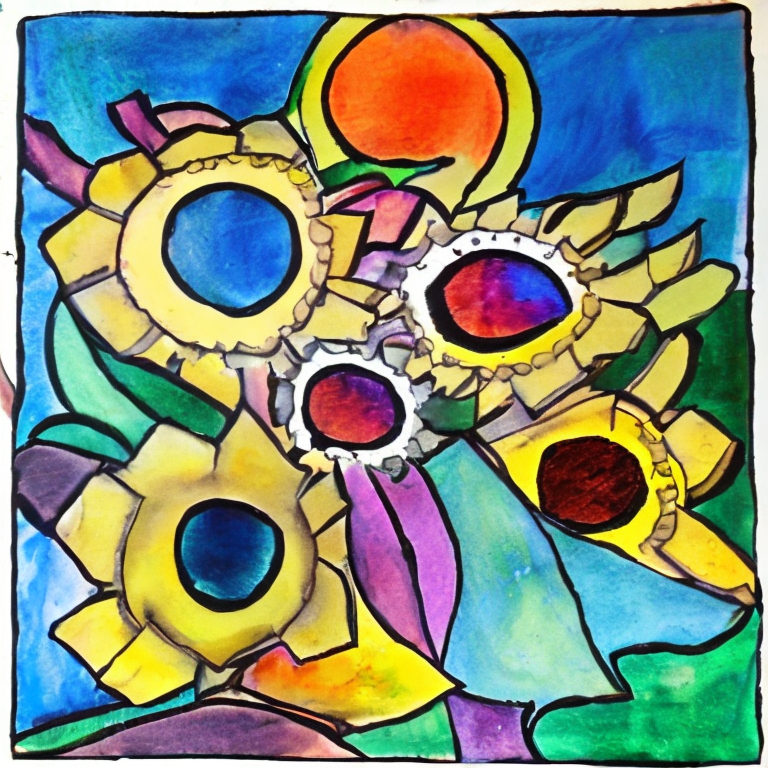 Bilder von Kunstprojekten