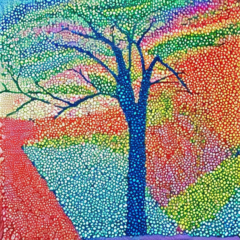Bilder von Pointillismus