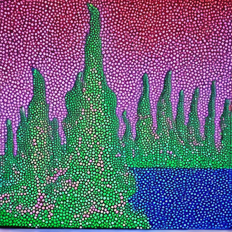 Bilder von Pointillismus