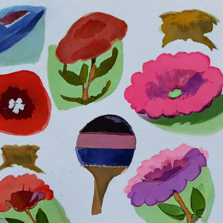 Bilder von Gouache