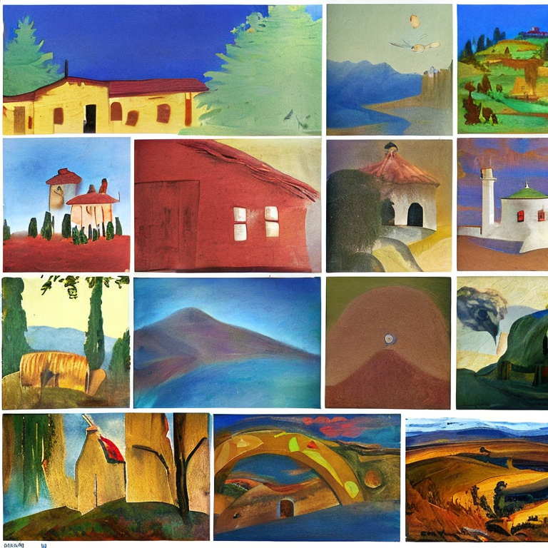 Bilder von Tempera