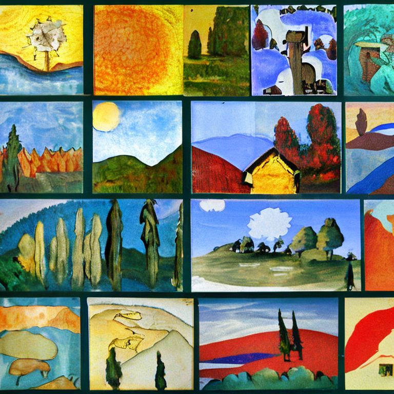 Bilder von Tempera