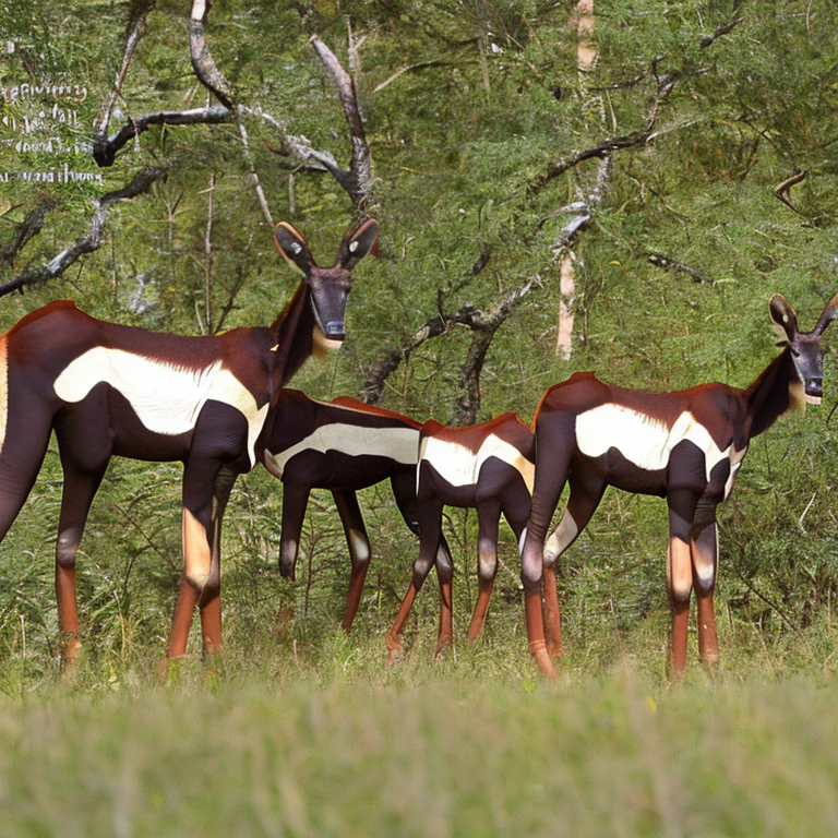 Bilder von Okapis