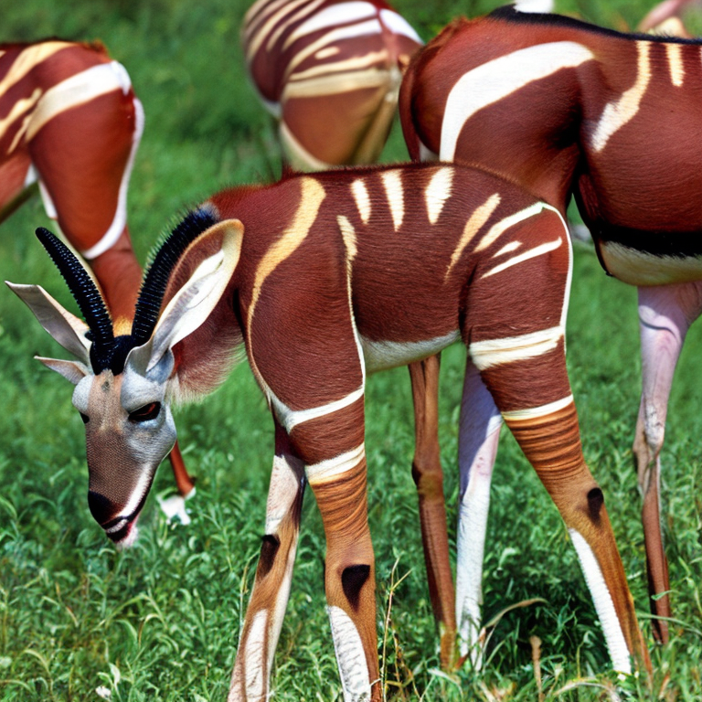 Bilder von Okapis