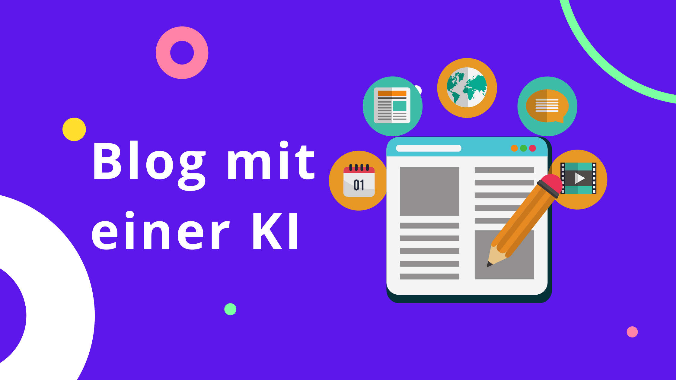 Einen Blog durch eine künstliche Intelligenz erstellen lassen