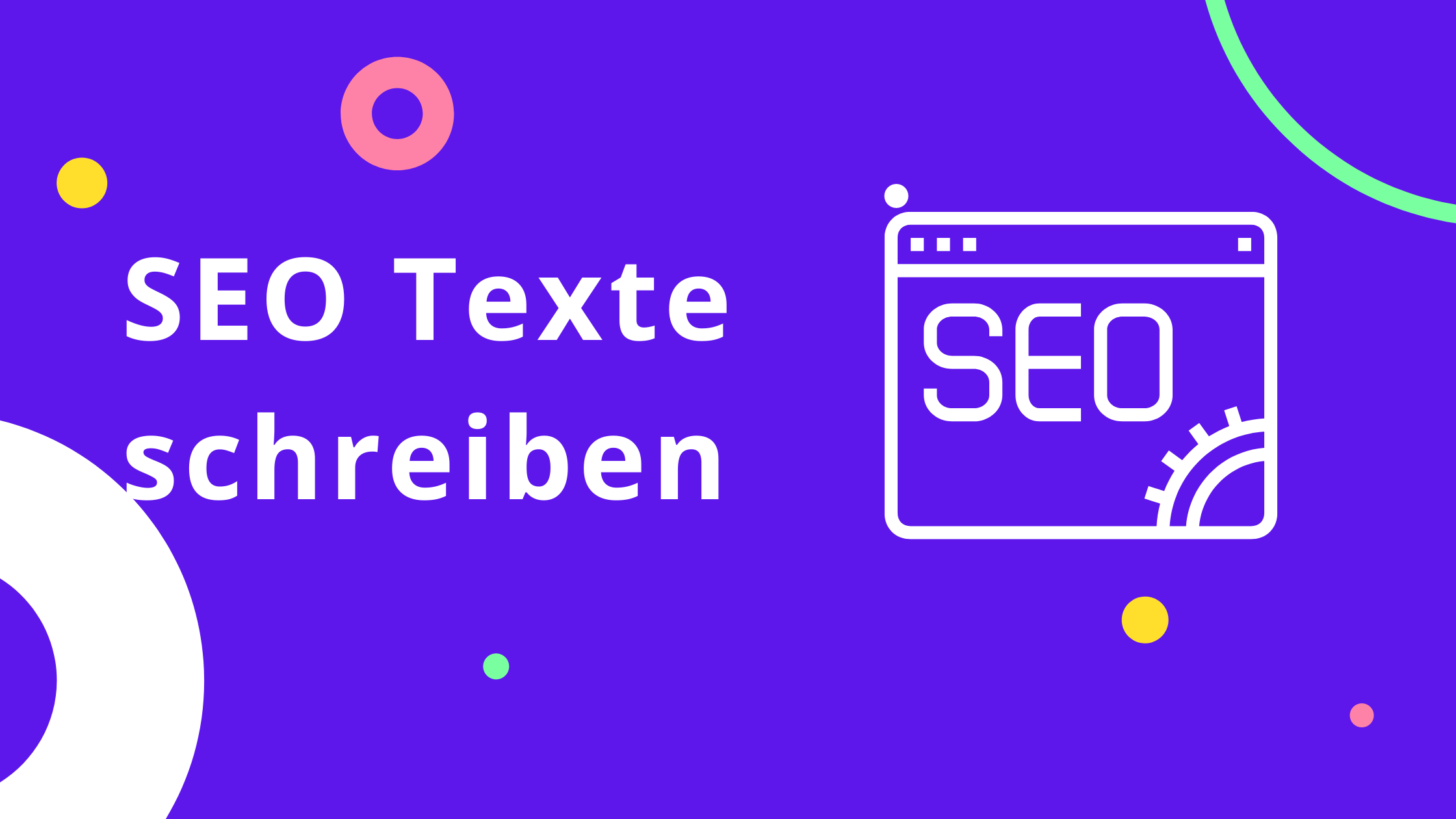 SEO Texte schreiben mit einer Künstlichen Intelligenz