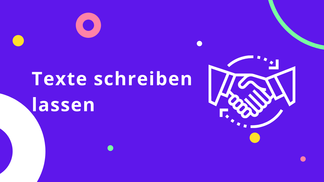 Sollte ich mir Texte schreiben lassen?