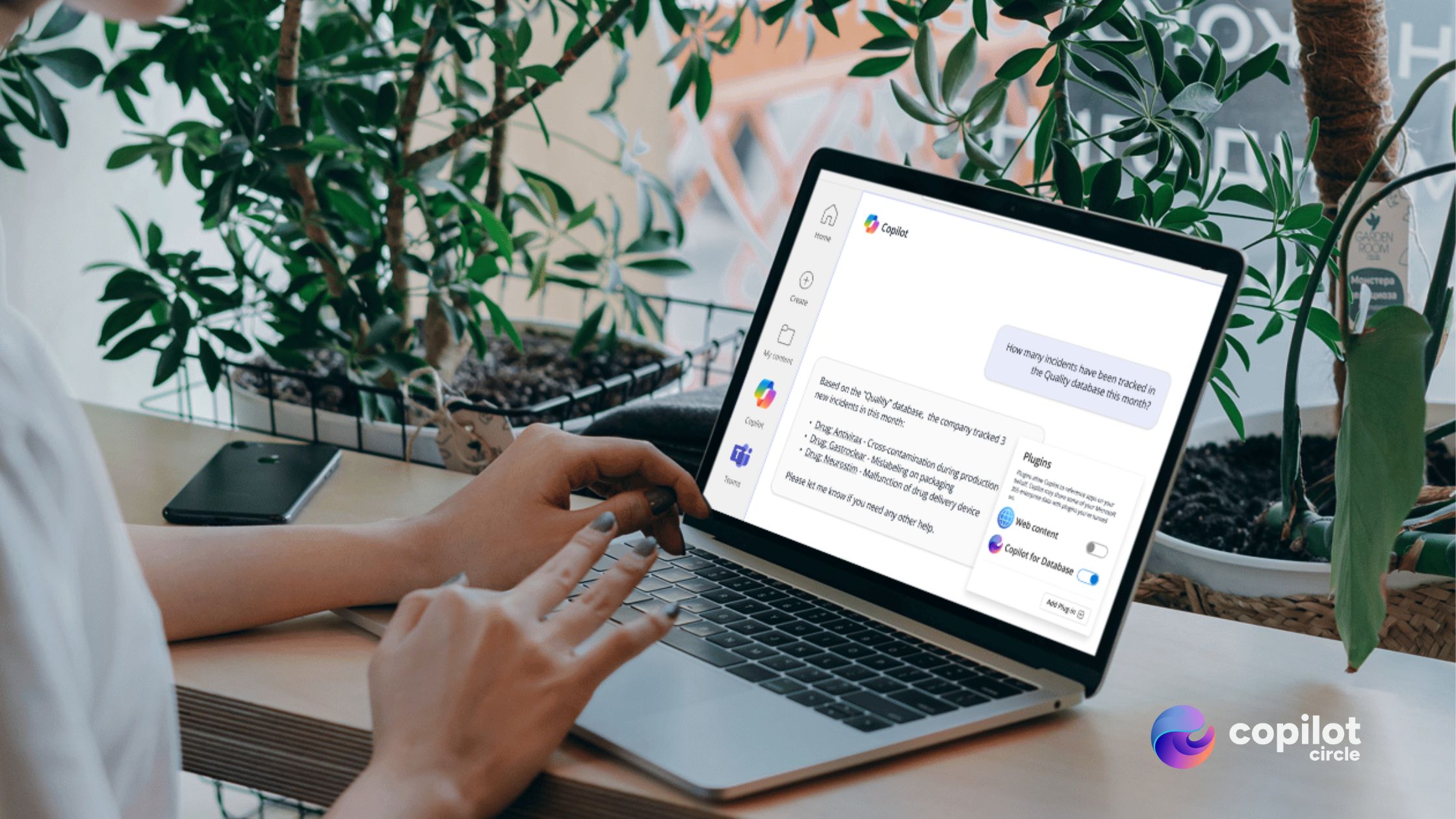 Copilot plugins: how to integrate AI with business databases