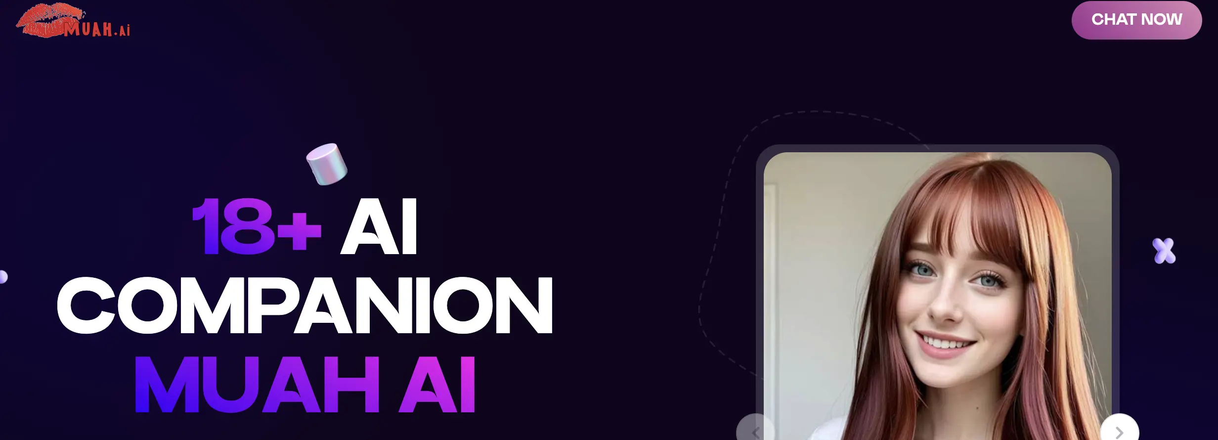 Muah.AI Homepage