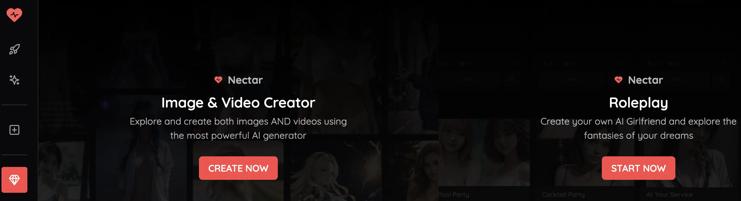 Nectar Homepage