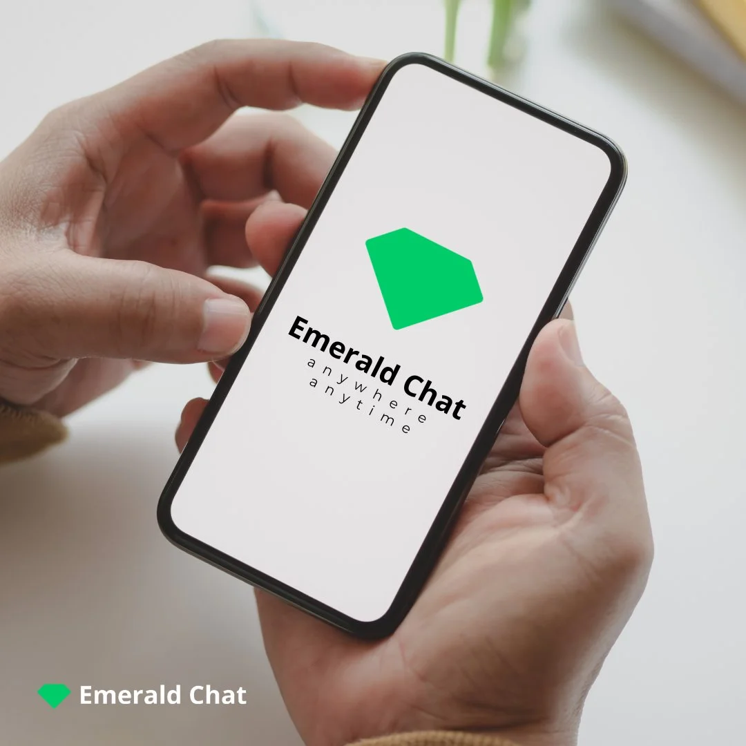 An image showing Emerald Chat on Mobile Phone