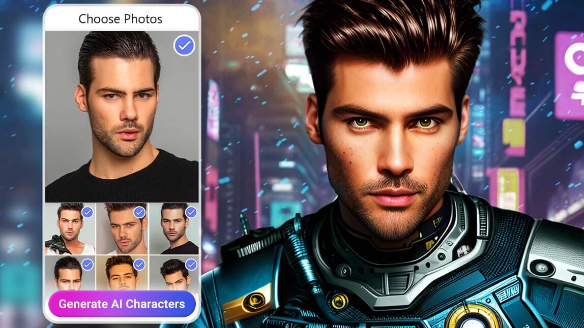 Character AI application