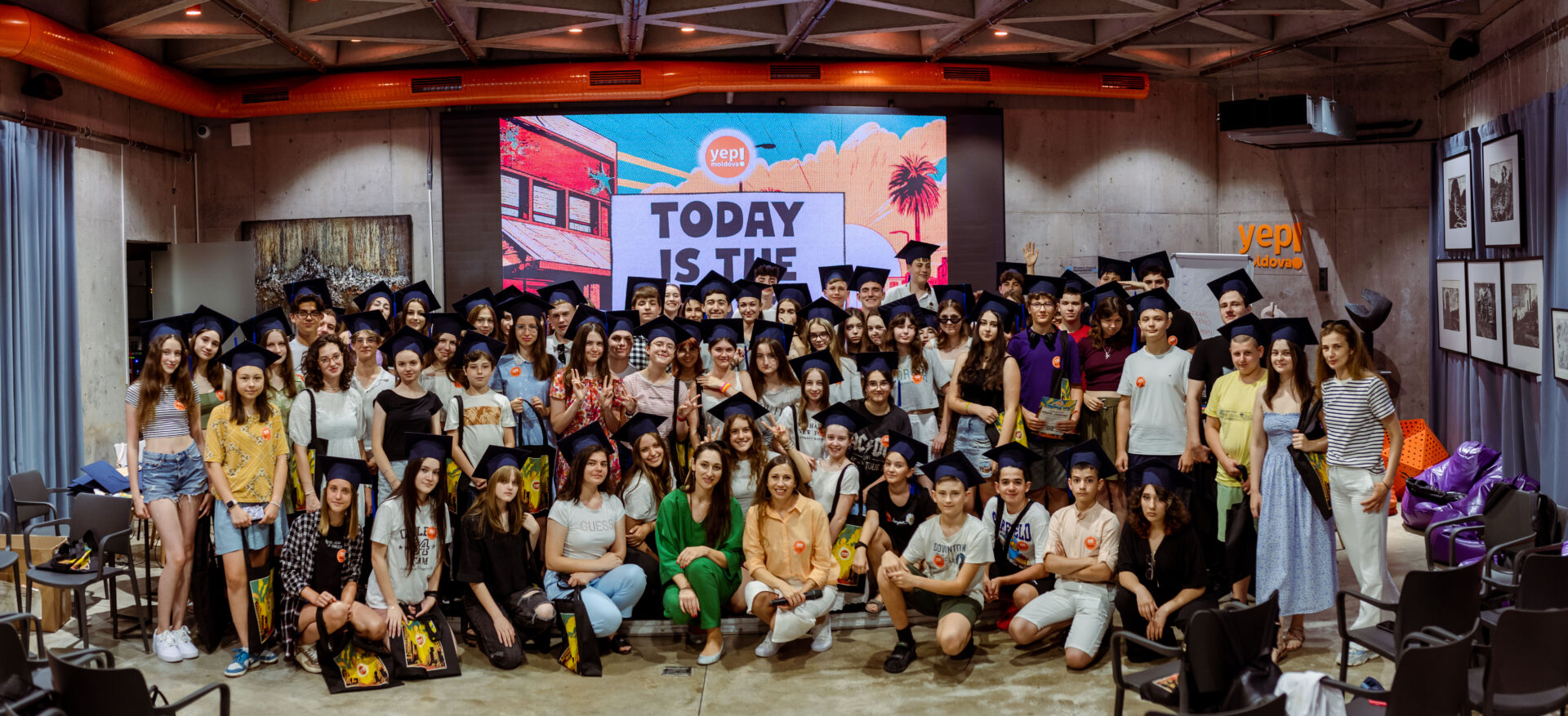 More than 100 children and teenagers have learned the basics of entrepreneurship at the Yep! Moldova - Money 101 Camp.