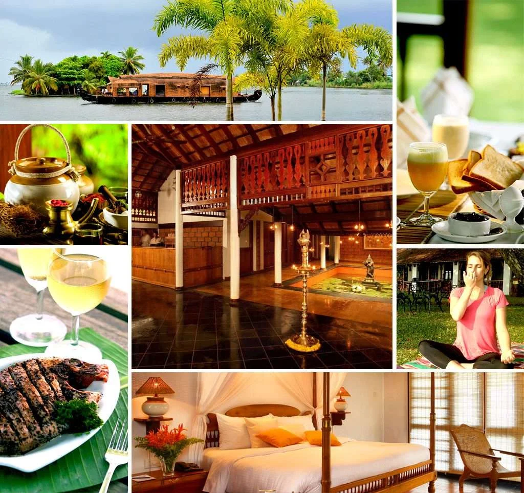 Team outing at Punnamada Resort, Alleppey