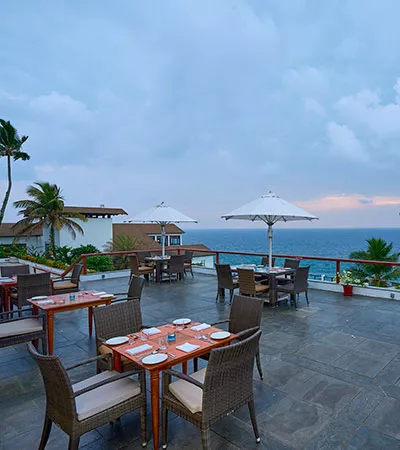 Team outing at the Leela Kovalam, Kerala