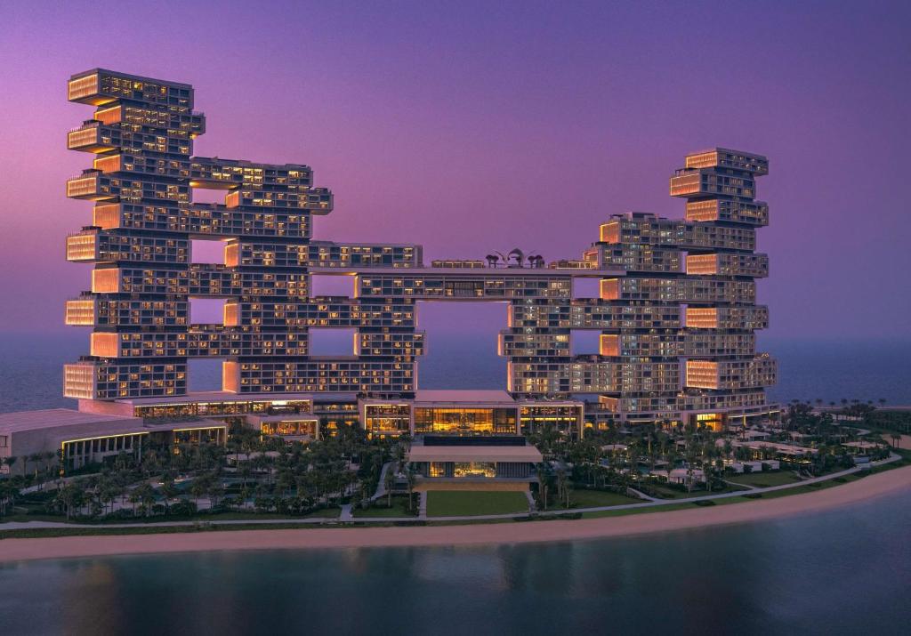 Luxurious beachfront resort with modern amenities at Atlantis The Royal