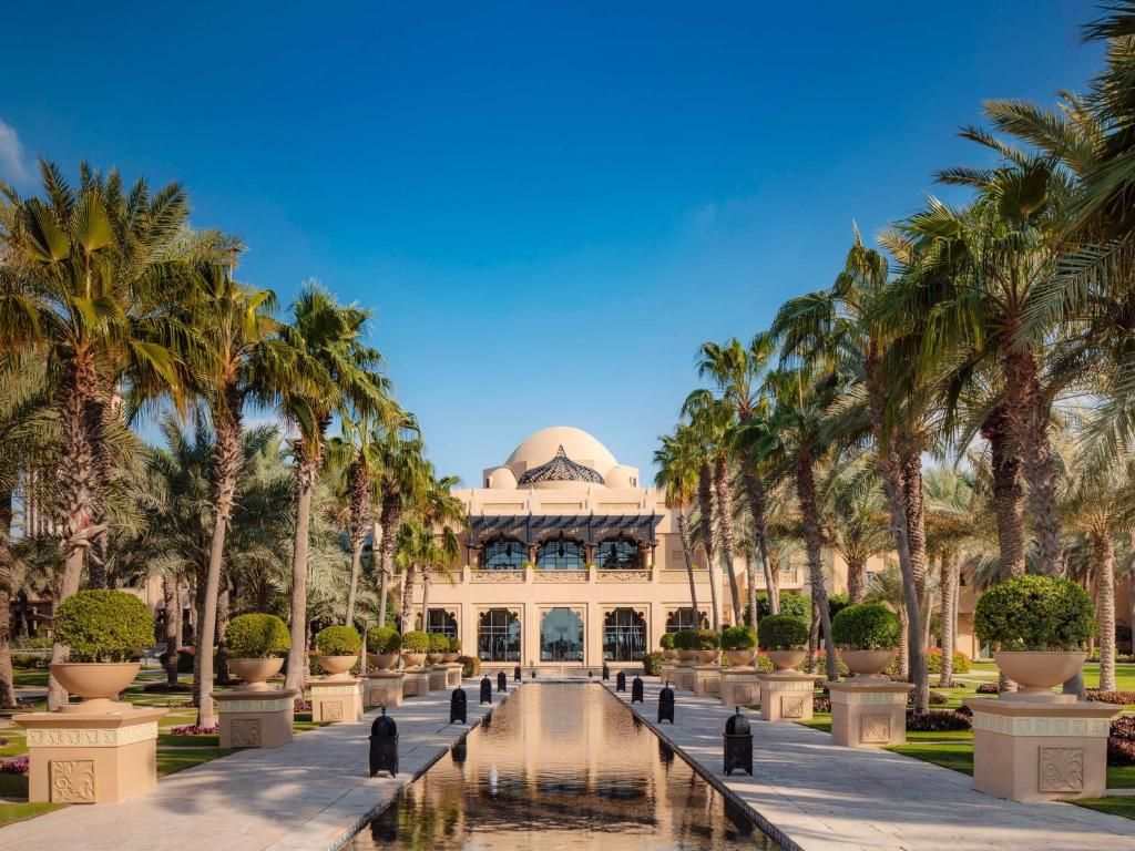 Luxurious beachfront resort with elegant interiors at One&Only Royal Mirage Resort Dubai
