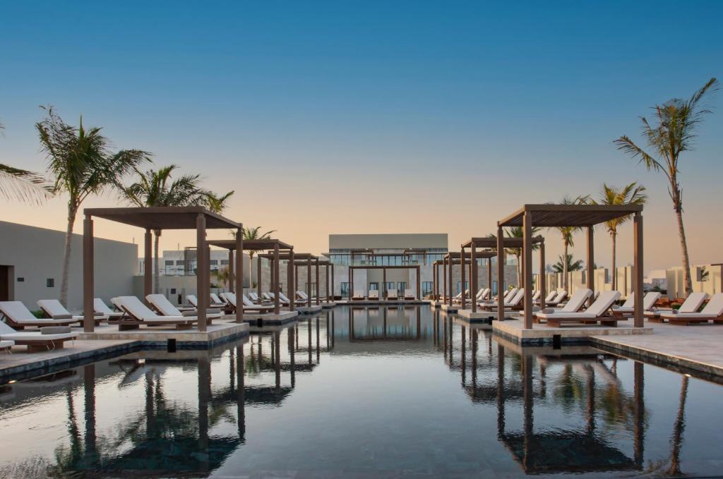 Luxurious beachfront resort with tranquil surroundings at Alila Hinu Bay Salalah Mirbat