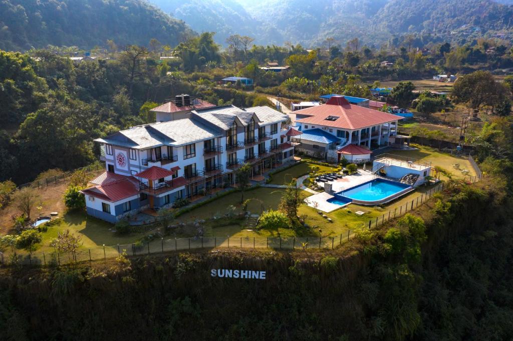Luxurious resort with scenic lake views at Sunshine Resort Pokhara