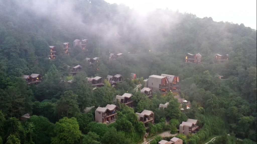 Luxurious resort and spa with scenic views at Kavya Resort & Spa