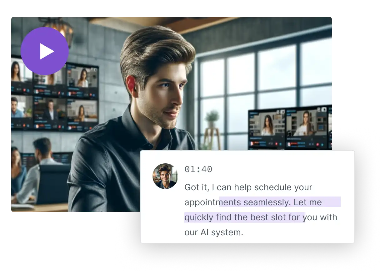 Engage your clients 24/7 with AI