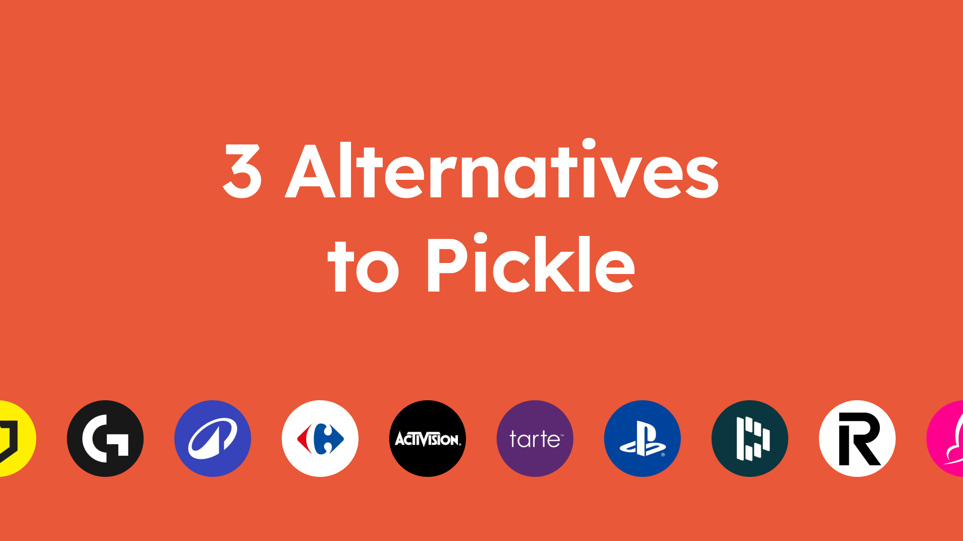 3 Alternatives to Pickle