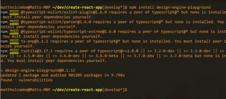 Image of project Installation 