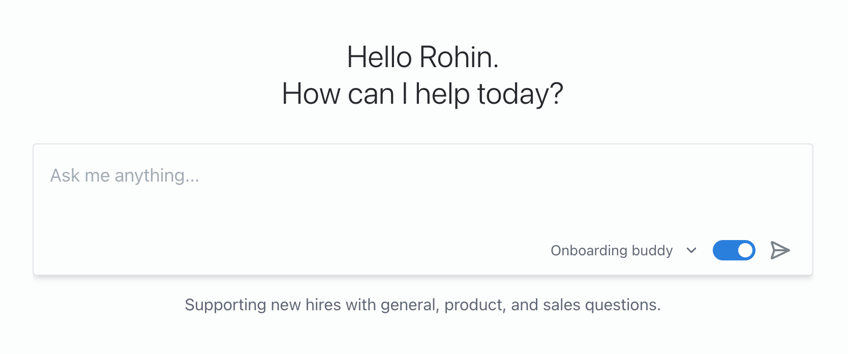 Building an Onboarding Buddy: An AI Tool to Help Me in My New Role