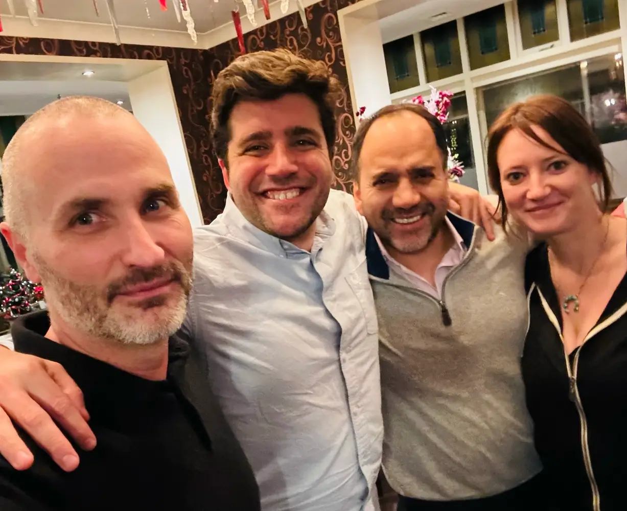 Keith, Isra, and Maureen.