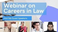 Webinar on Careers in Law conducted by NIMT - A Review