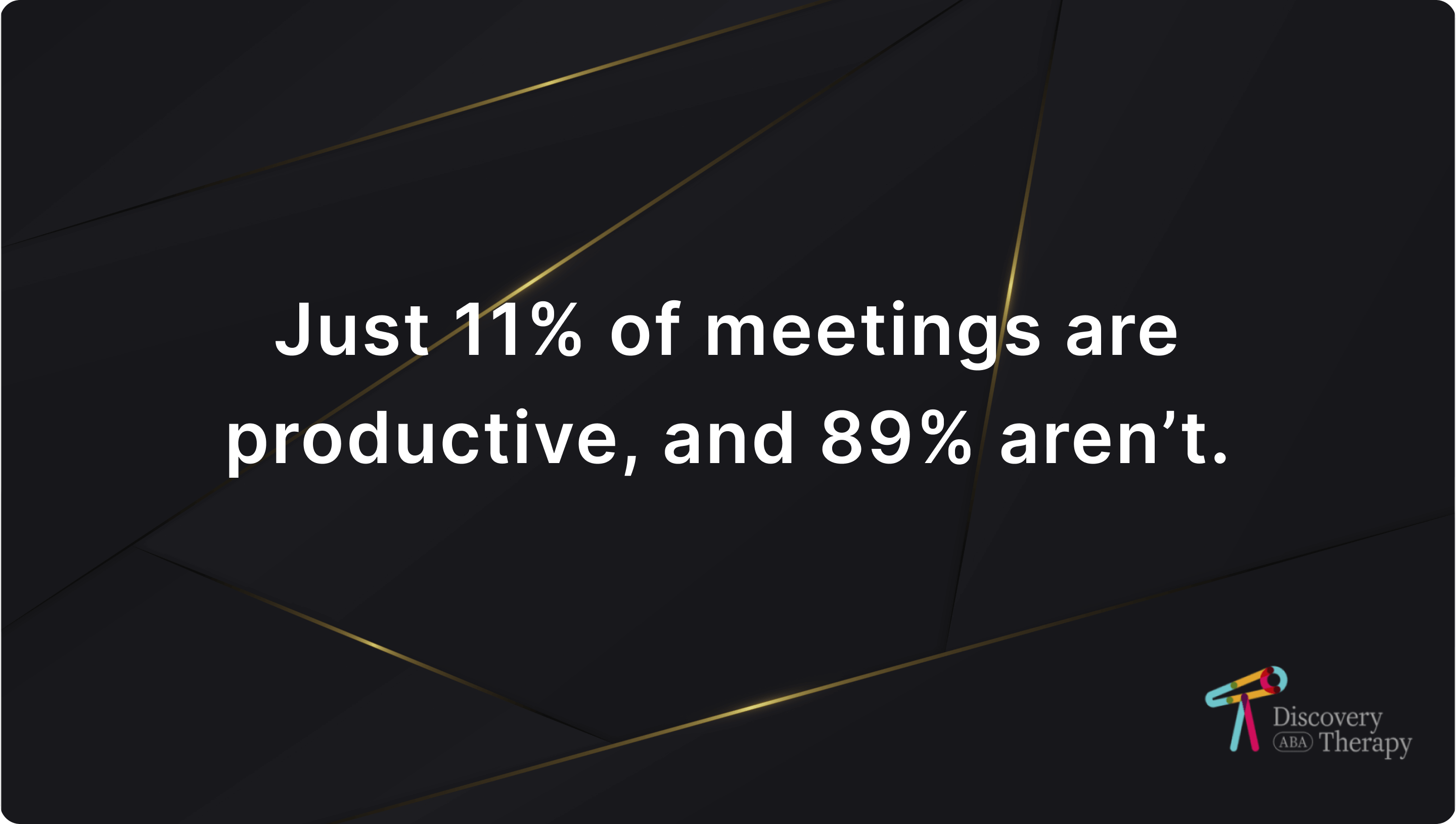 percentage of meetings that are productive