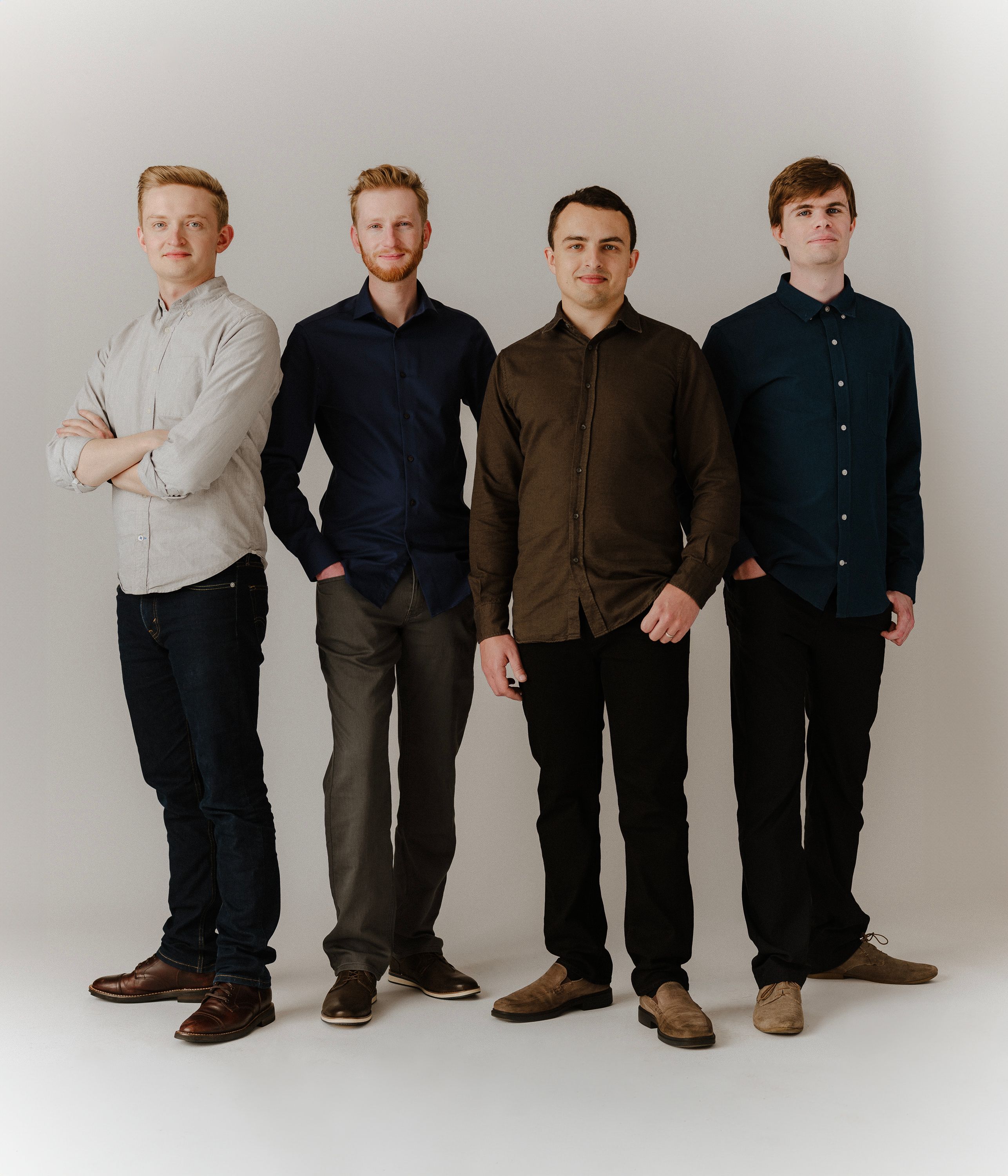 WindBorne Co-Founders: John Dean, Kai Marshland, Andrey Sushko, and Joan Creus-Costa