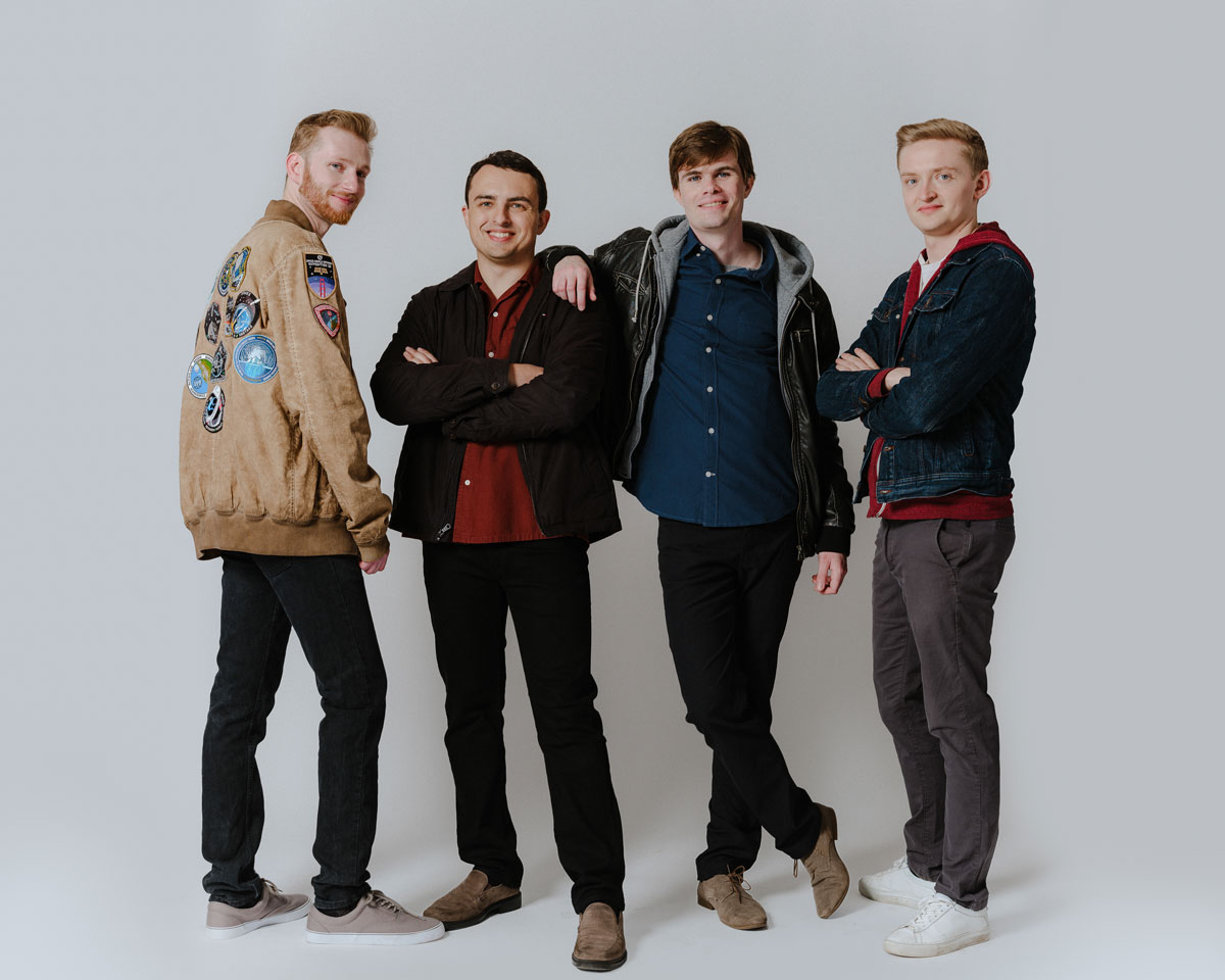 WindBorne Co-Founders (left to right): Kai Marshland, Andrey Sushko, Joan Creus-Costa, John Dean