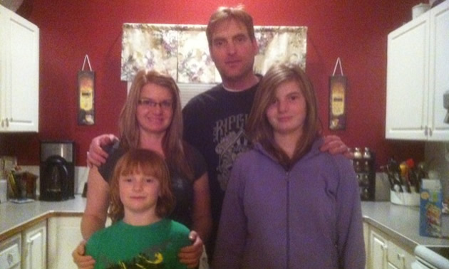 Lane loves his four day on/four day off work schedule because it allows him to spend a lot of time with his family.