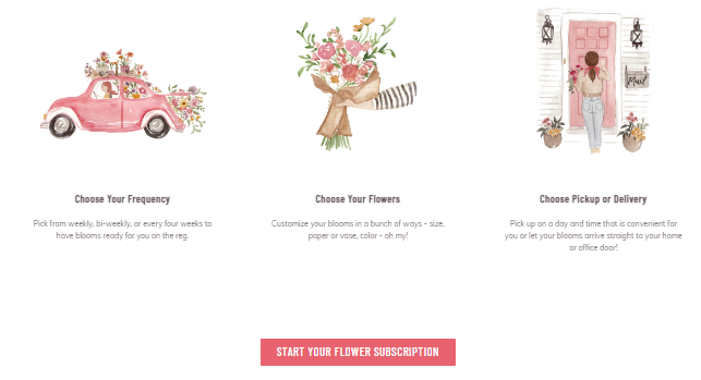 Native Poppy’s landing page.‍